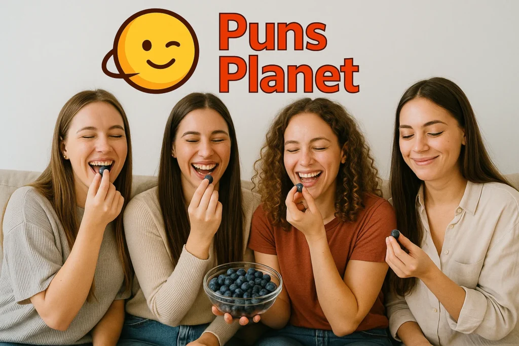 blueberry puns