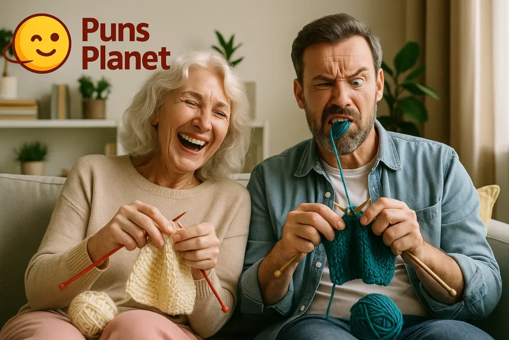 knitting puns