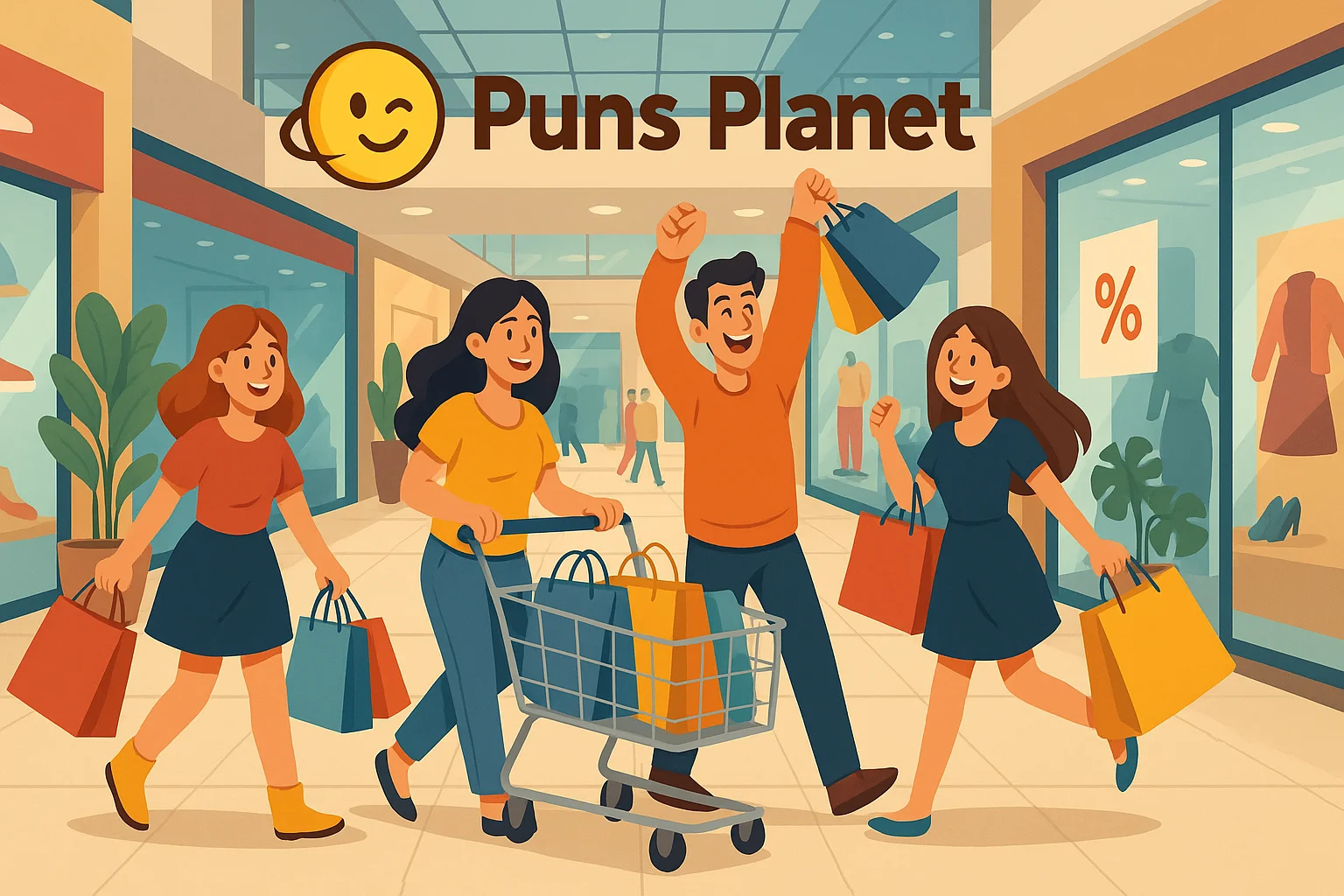 shopping puns one liners