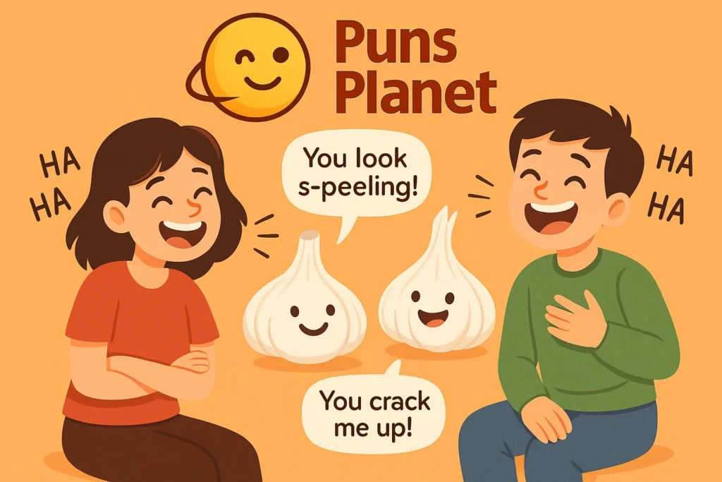 funny garlic