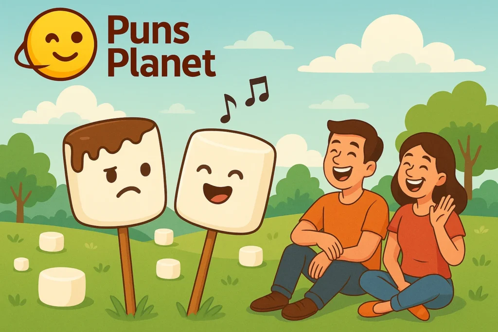 marshmallow puns