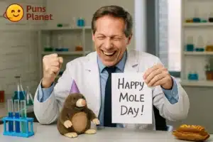 mole day puns