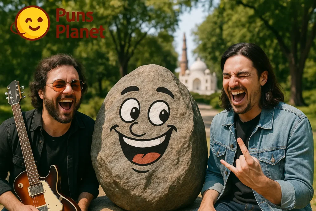 rock music puns