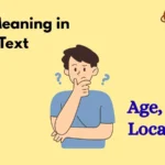 ASL Meaning in Text