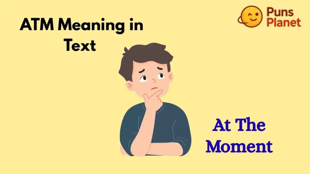 ATM Meaning in Text