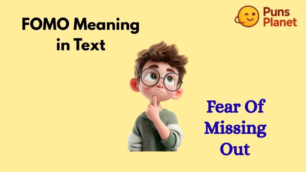 FOMO Meaning in Text