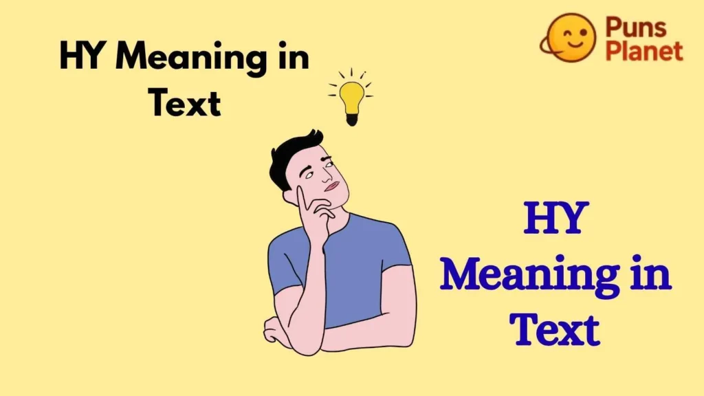 HY Meaning in Text