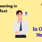Ion Meaning in Text