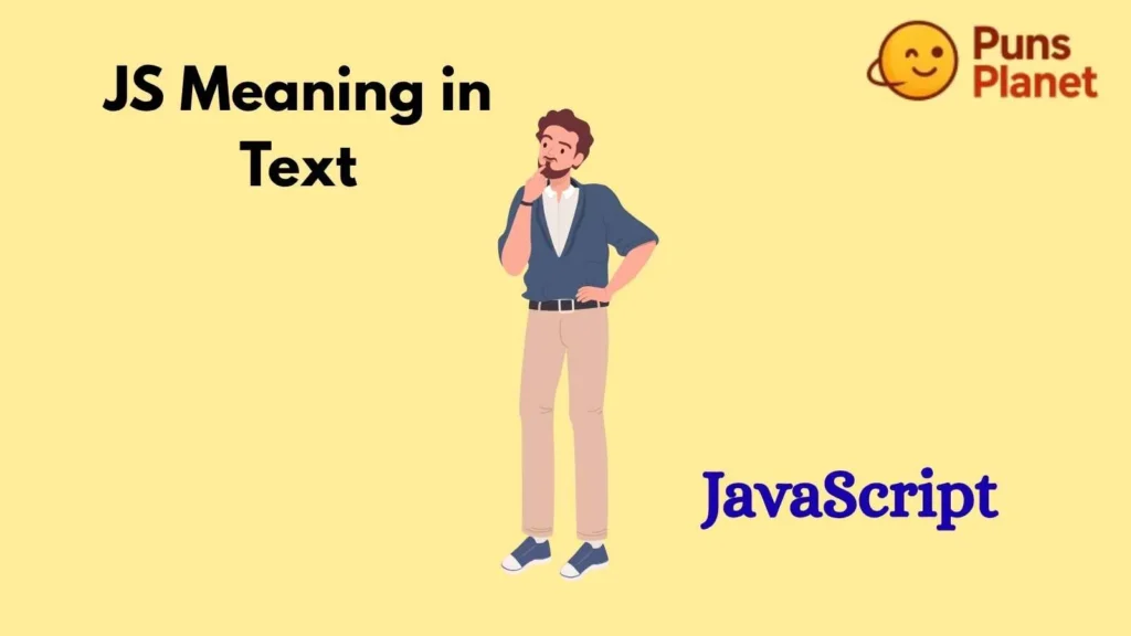 JS Meaning in Text