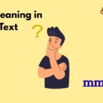 MK Meaning in Text