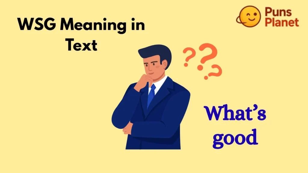 WSG Meaning in Text