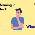 WSP Meaning in Text